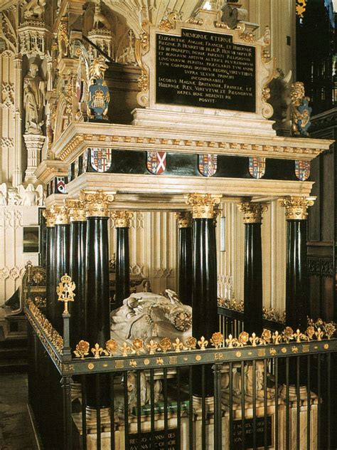 tomb of sisters mary and elizabeth tudor